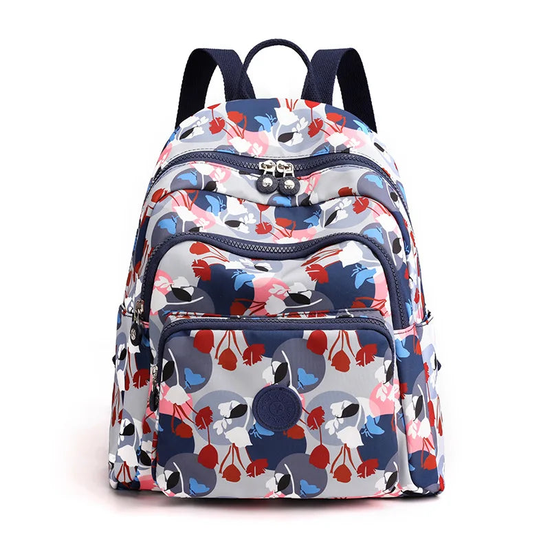 Women's Waterproof Nylon Backpack – Casual Travel School Bag Women's Backpack Richie's style 2 L