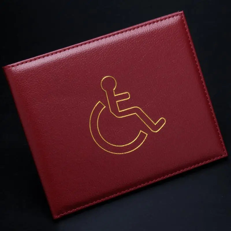 Waterproof PU Leather ID Badge & Certificate Holder Wallet ID Certificate Holder Richie's Red