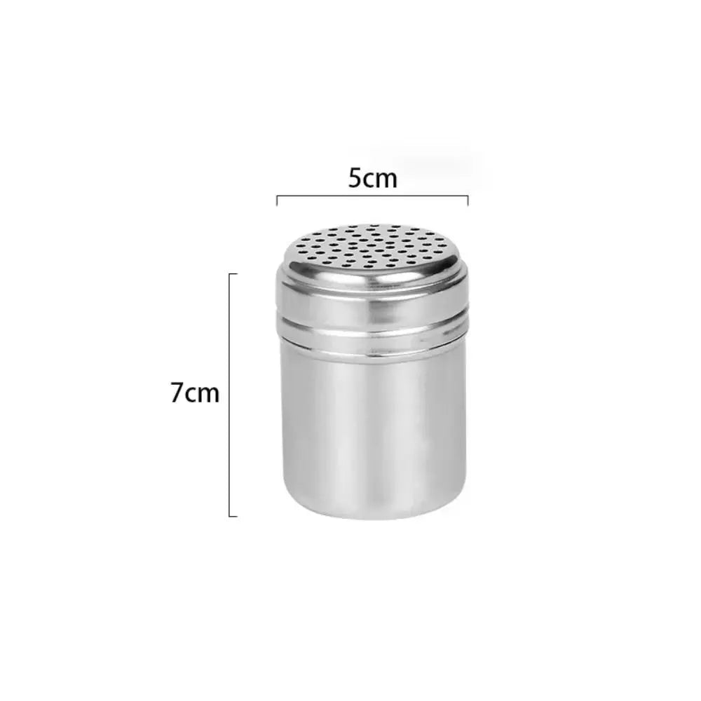 Stainless Steel Spice Shaker Jar | Rotating Lid – Salt & Pepper Spice Shaker Jar Richie's S-Single use