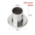 Stainless Steel Closet Rod Bracket with Cover 19mm–32mm Closet Rod Bracket Richie's 32mm-with cover