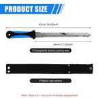Insulation Knife with Sheath – Double Sided Serrated Foam Cutter Insulation Cutting Knife Richie's