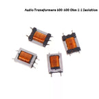 600:600 Ohm 1:1 Audio Isolation Transformer Nickel Alloy 2/5Pcs Audio Isolation Transformer Richie's