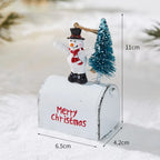 Santa Claus Airplane & Mailbox Christmas Hanging Ornament Christmas Ornament Richie's 6