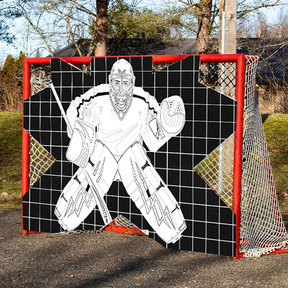 Hockey Goalie Training Target Net – Accuracy Practice Aid Hockey Training Net Richie's