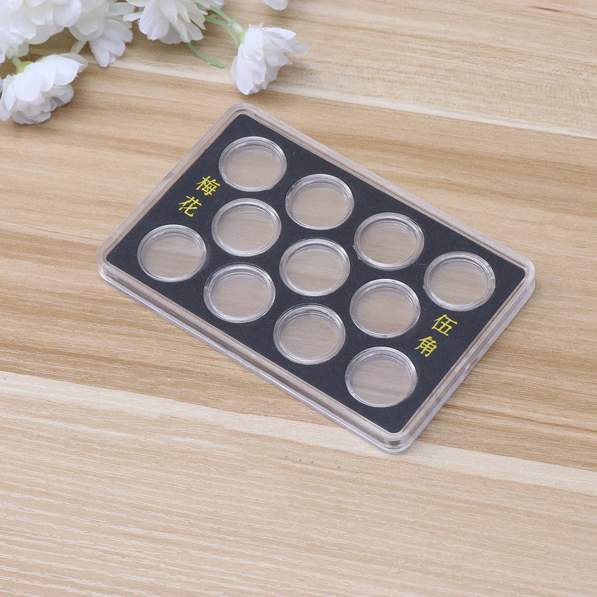 Coin Collection Box Plastic Capsule Dustproof Storage Organizer Coin Storage Organizer Richie's