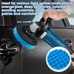 6-Inch Car Polishing Buffing Pad Kit – Sponge & Wool Pads Car Polishing Pad Kit Richie's
