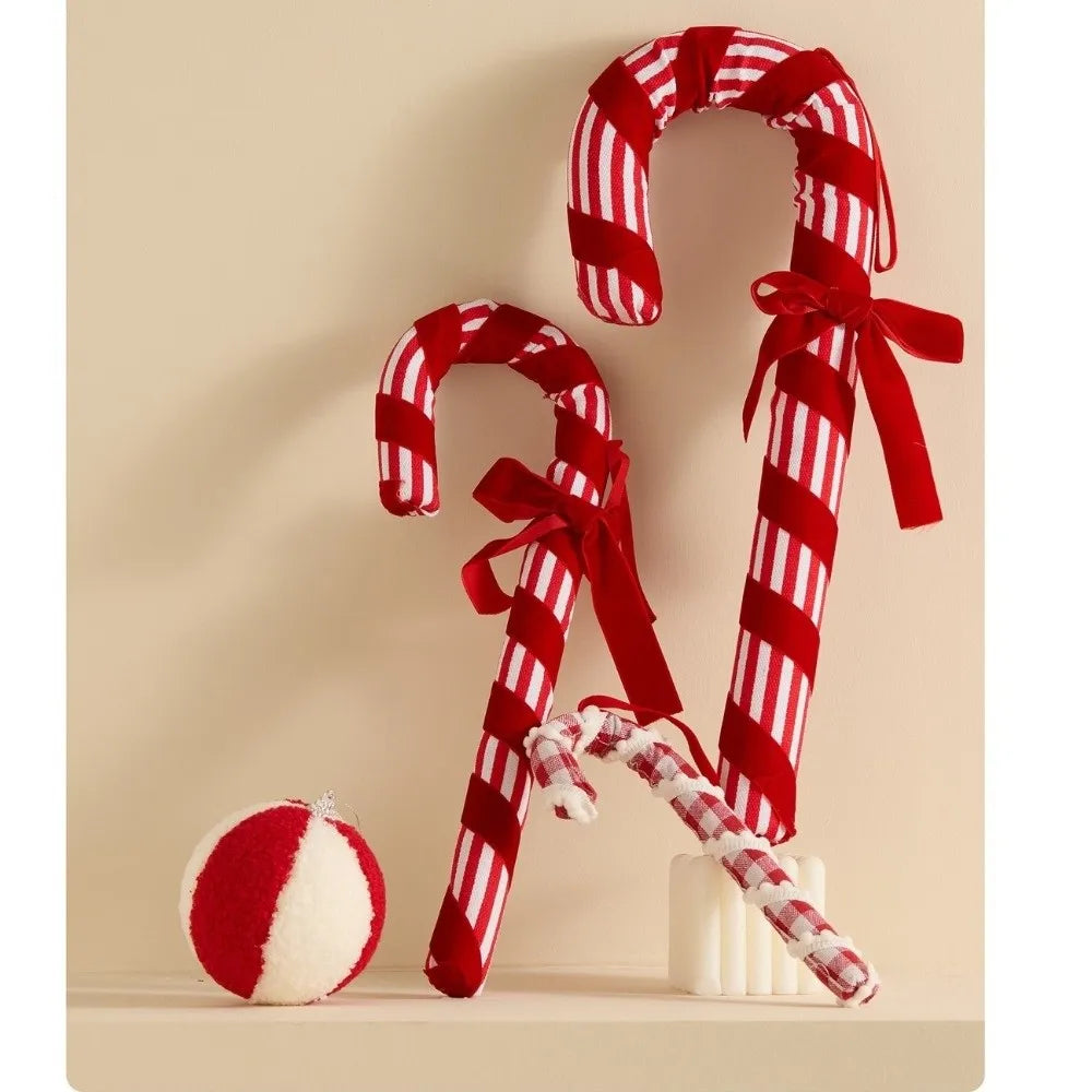 Candy Cane Christmas Ornaments – Striped Xmas Tree Pendants Christmas Ornaments Richie's