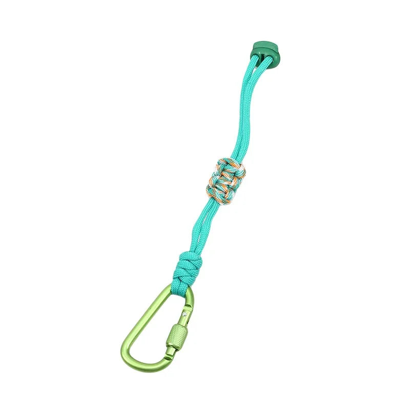 Woven Cord Water Bottle Hanger Clip for Hiking & Camping Bottle Hanger Clip Richie's