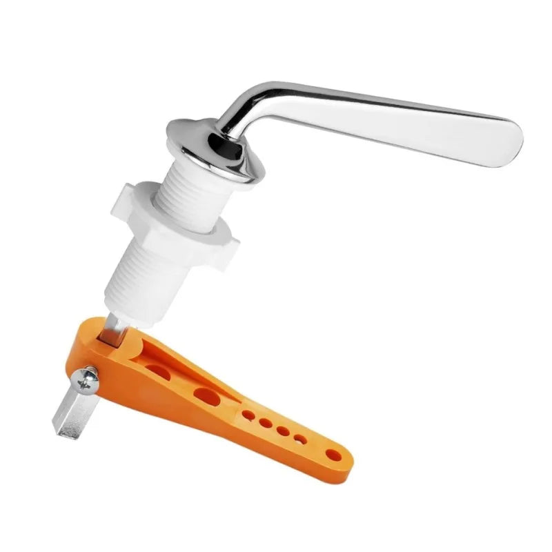 Universal Toilet Tank Flush Lever – Chrome Replacement Handle Toilet Flush Lever Richie's