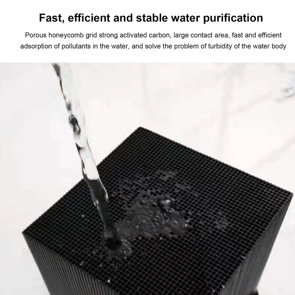 Aquarium Cube Filter – Activated Carbon Water Purifier Aquarium Filter Richie's