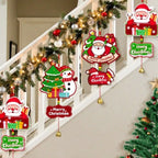 Christmas Wind Chime Bell Ornament – Xmas Door & Window Decor Christmas Wind Chime Richie's