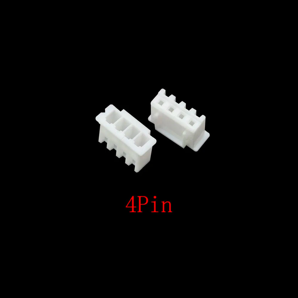 2000pcs JST XH 2.54mm Female Housing Connectors 2/3/4/5 Pin Wire Connector Housing Richie's