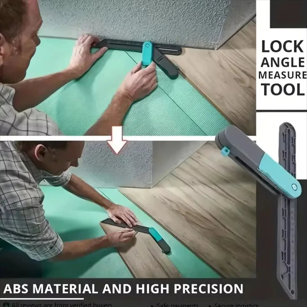Sliding T-Bevel Angle Ruler Tri Square Carpentry Marking Tool Angle Measuring Tool Richie's