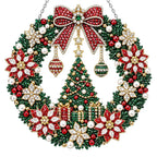 Christmas Diamond Art Suncatcher – Acrylic Pearl Window Hanging Christmas Suncatcher Richie's 3 25cm