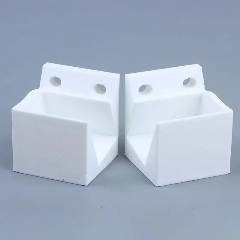 Spirit Level Wall Mount Holder – Non-Slip, 2-Pack Tool Wall Mount Holder Richie's White