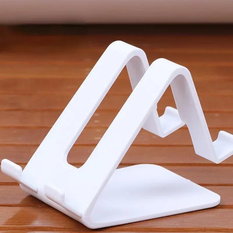Triangle Desk Phone Stand – Universal Holder for Phones & Tablets Phone Stand Richie's White