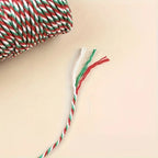 100m Cotton Craft Ribbon – Christmas Gift Wrapping & DIY Decor Decorative Craft Ribbon Richie's
