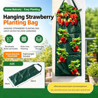 Hanging Strawberry Planter Grow Bags – Vertical Garden Tower Hanging Grow Bag Richie's