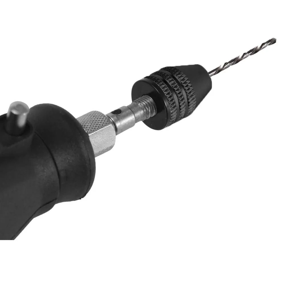 2Pcs Keyless Mini Drill Chuck Adapter 0.3–3.4mm Collet Converter Drill Chuck Adapter Richie's