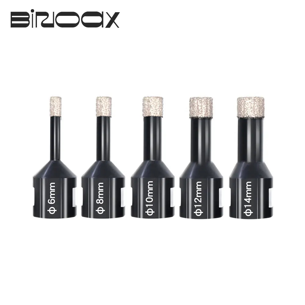 M14 Diamond Core Drill Bit Set 6–16mm – Tile Granite Marble Diamond Core Drill Bit Richie's