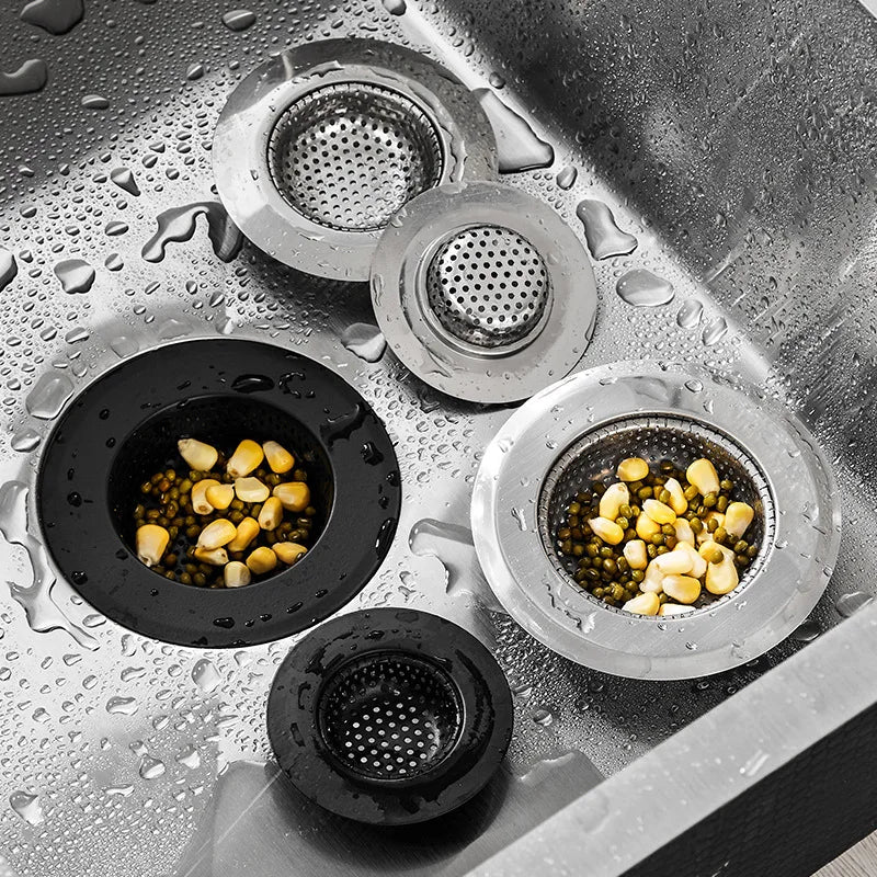 Stainless Steel Sink Strainer & Shower Drain Hair Catcher Sink Drain Strainer Richie's