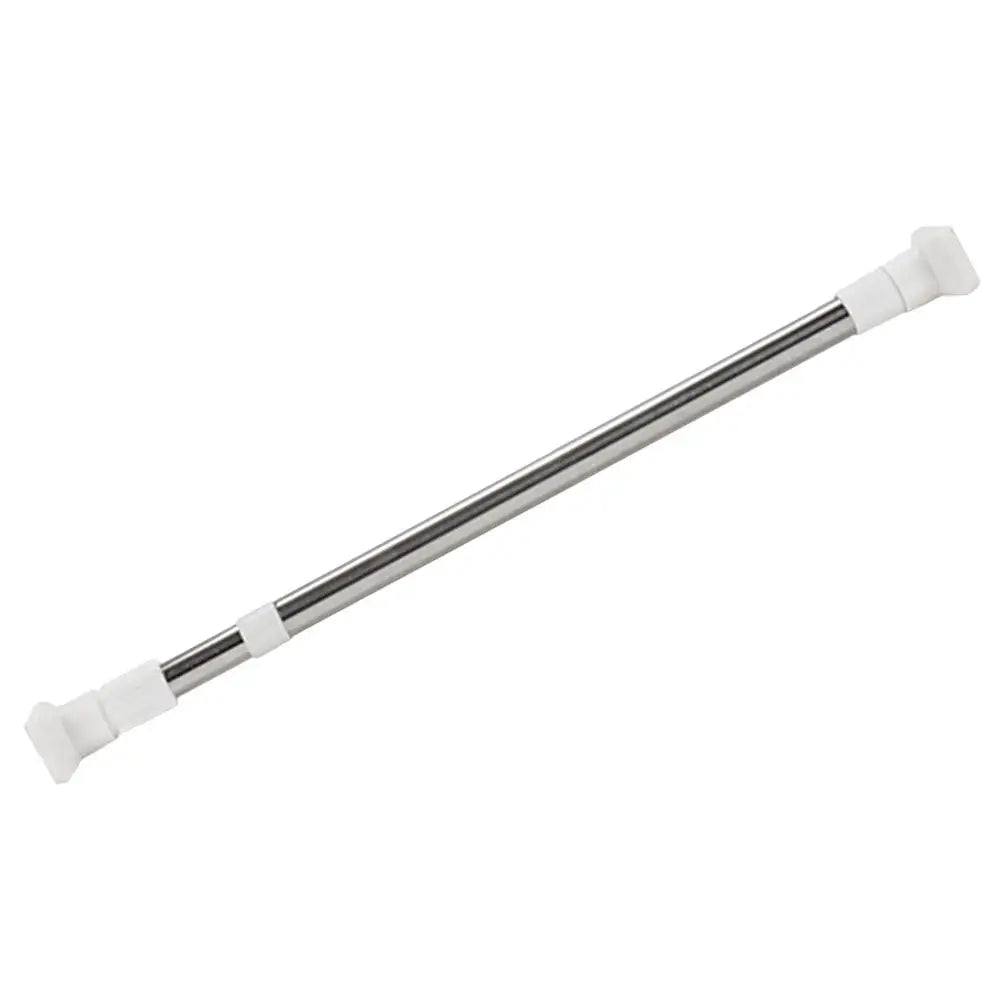 Adjustable Telescopic Stainless Steel Closet Rod & Wardrobe Bar Telescopic Closet Rod Richie's Default Title