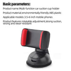 FUCHU 360° Suction Cup Car Phone Mount – Universal Holder Car Phone Mount Richie's
