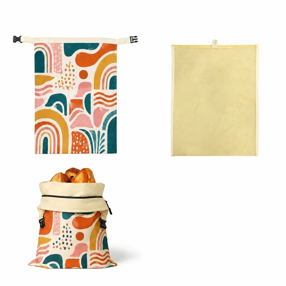 Reusable Beeswax Bread Bag – Large Sourdough Storage Bag Bread Storage Bag Richie's 6