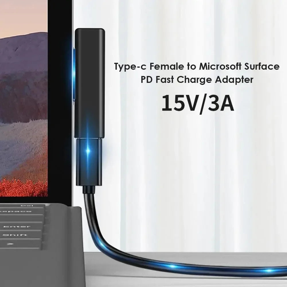 65W/102W USB-C PD Charger Adapter for Microsoft Surface Pro USB-C Charging Adapter Richie's