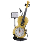 Violin Shaped Digital Alarm Clock – Novelty Desk Decor Novelty Alarm Clock Richie's