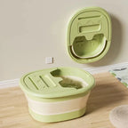 Foldable Foot Bath Tub with Lid | Space-Saving Soak Basin Foot Bath Basin Richie's