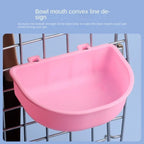 Portable Plastic Dog Hanging Bowl – Pet Cage Food & Water Feeder Pet Cage Feeder Bowl Richie's