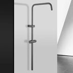Stainless Steel Shower Adapter Tube Set & Head Holder Shower Extension Set Richie's