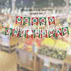 Santa Claus Christmas Bunting Banner | DIY Holiday Party Decor Christmas Party Banner Richie's I