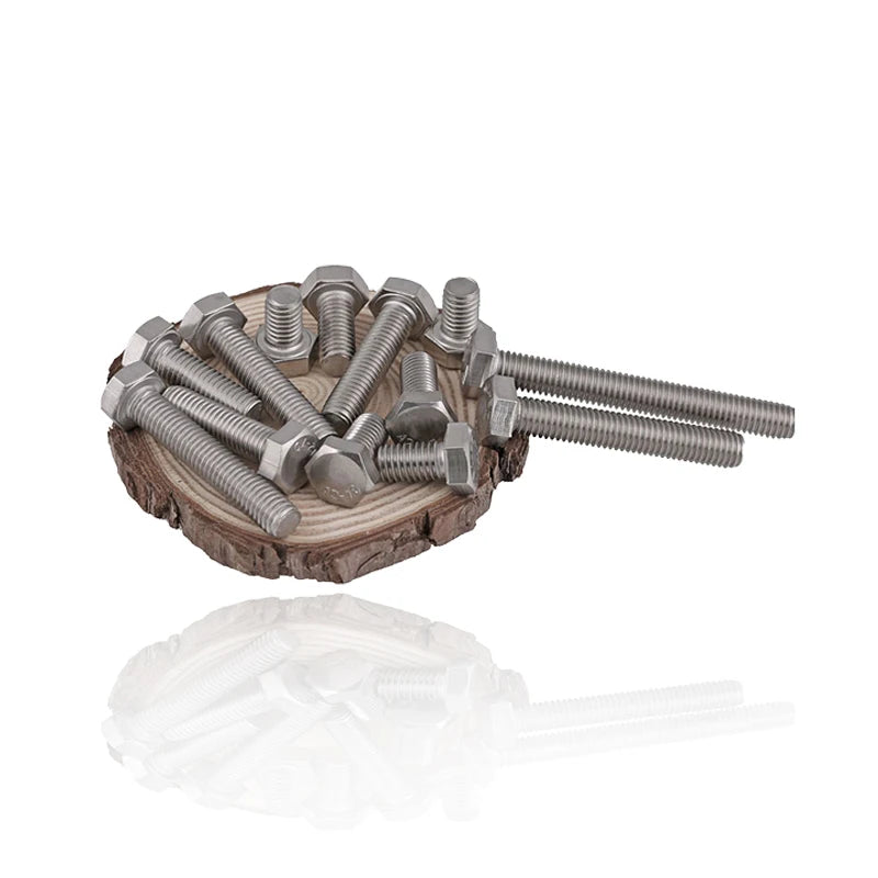 M6–M12 Fine Thread Hex Head Screws 304 Stainless DIN933 Hex Head Screws Richie's