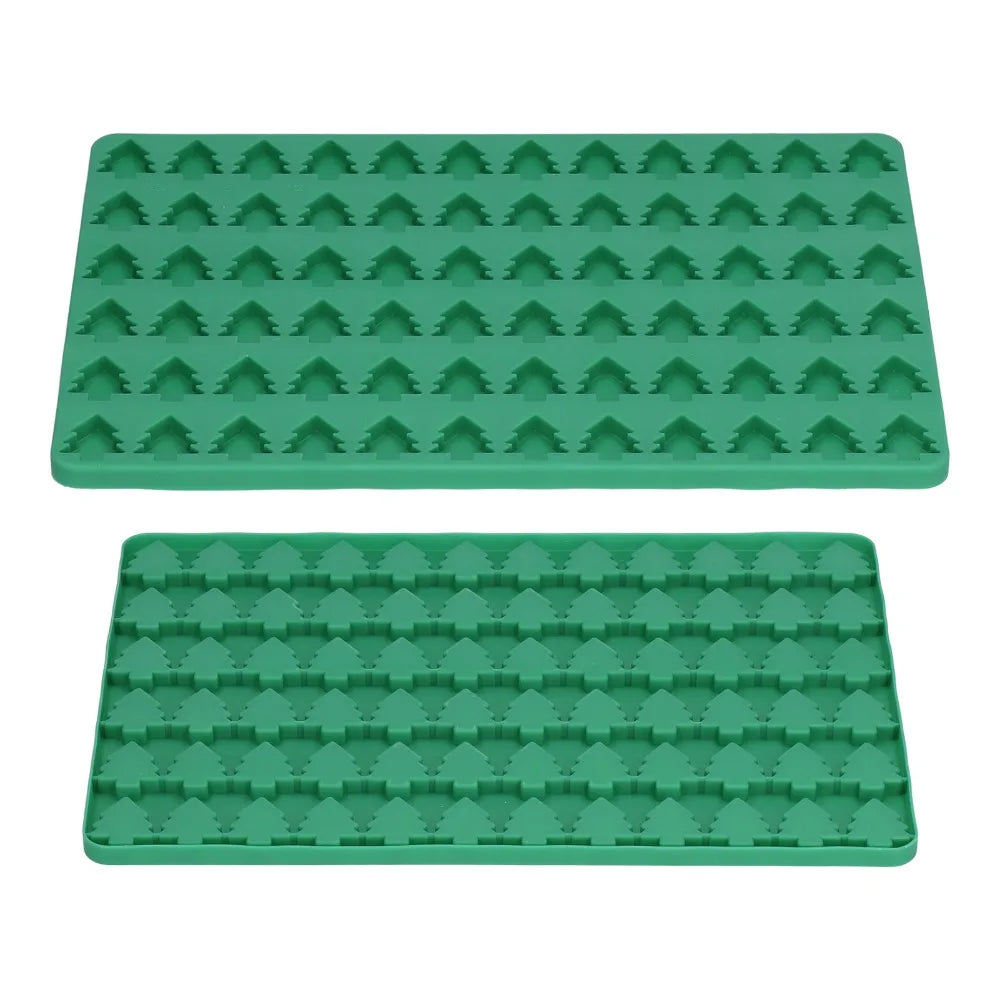 Christmas Tree Silicone Dog Cookie Mold – 72 Cavities Silicone Baking Mold Richie's