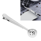 2-in-1 Stainless Steel Coffee Scoop & Bag Clip – 1 Tbsp Coffee Measuring Scoop Richie's