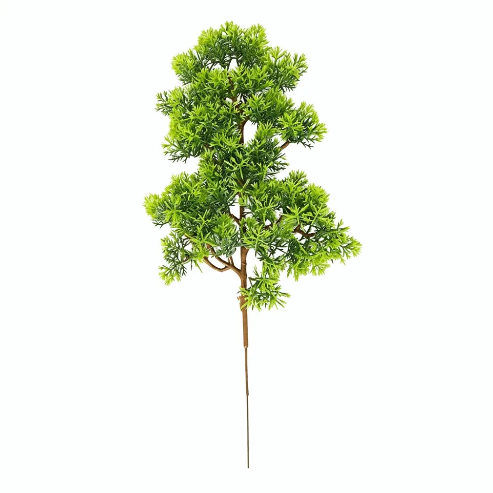 Artificial Pine Branch Handmade Realistic Green Home Decor Artificial Plant Branch Richie's