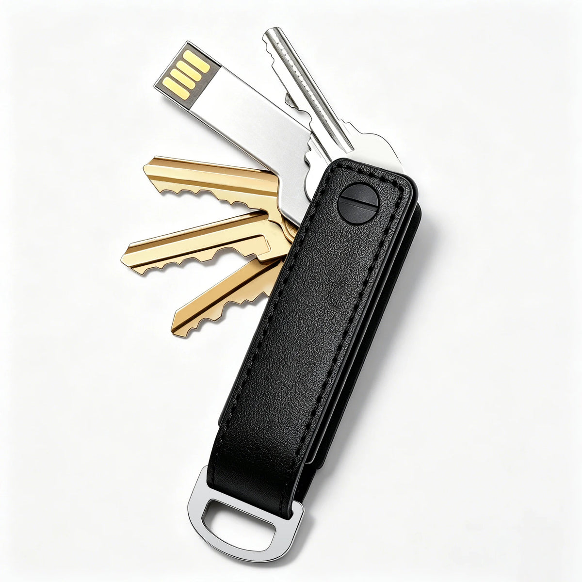 ZEEKER Genuine Leather Key Organizer – Silent EDC Key Holder Leather Key Organizer Richie's