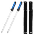 Insulation Knife with Sheath – Double Sided Serrated Foam Cutter Insulation Cutting Knife Richie's Blue 1 Set
