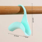 Plastic Handbag Hanger Hook – Closet Rod Storage Organizer Closet Hanger Hook Richie's Green