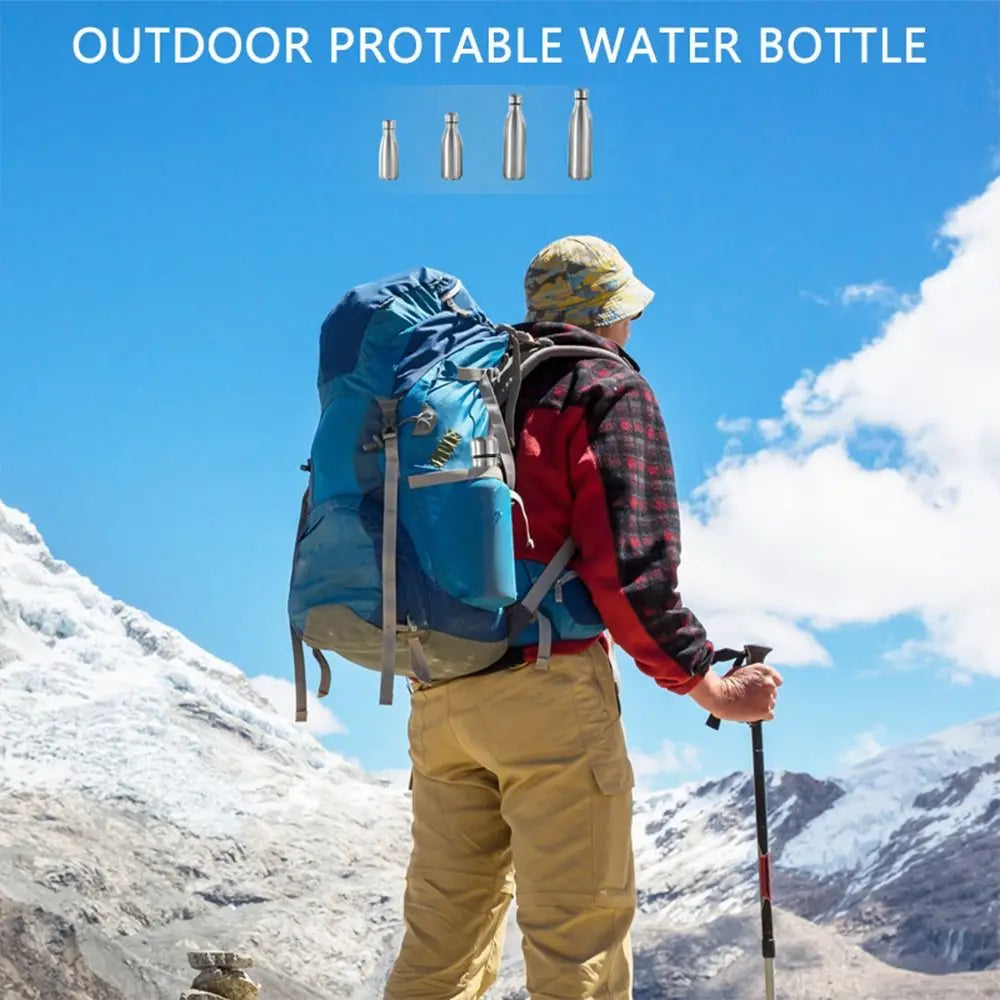 Stainless Steel Sports Water Bottle 350ml–1L | Leak-Proof Sports Water Bottle Richie's