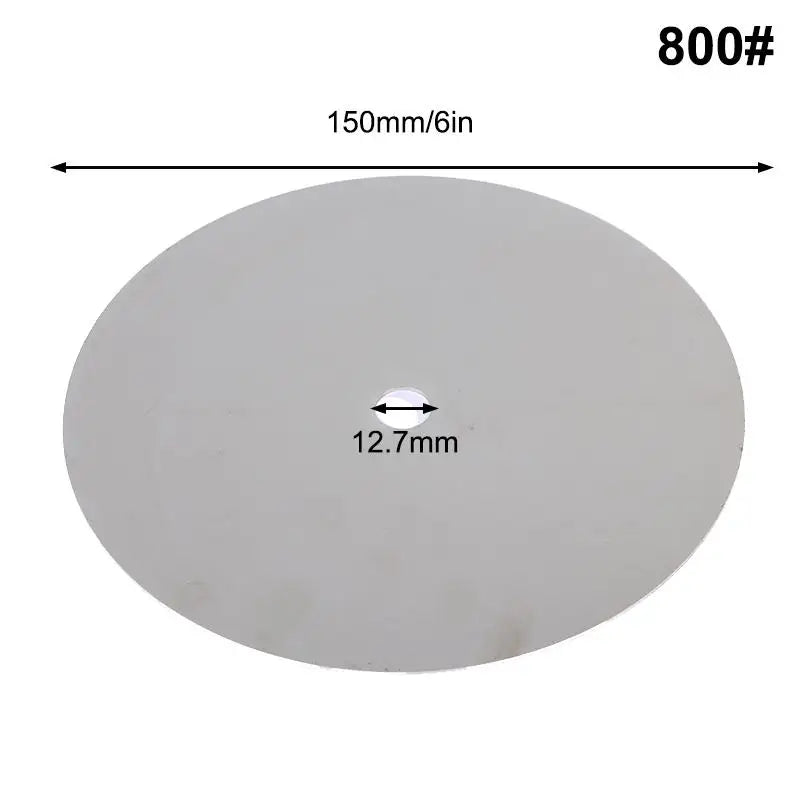 6 Inch Aluminum Master Lap Polishing Plate Diamond Grinding Base Grinding Polishing Plate Richie's A4