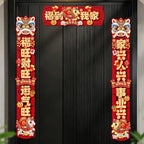 Chinese New Year 2026 Horse Year Couplet Red Tassel Décor Holiday Décor Set Richie's 5