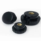 5pcs Knurled Plastic Adjustment Knobs M3–M8 with Brass Nut Insert Knurled Adjustment Knobs Richie's Blind Hole M3x15 head diameter