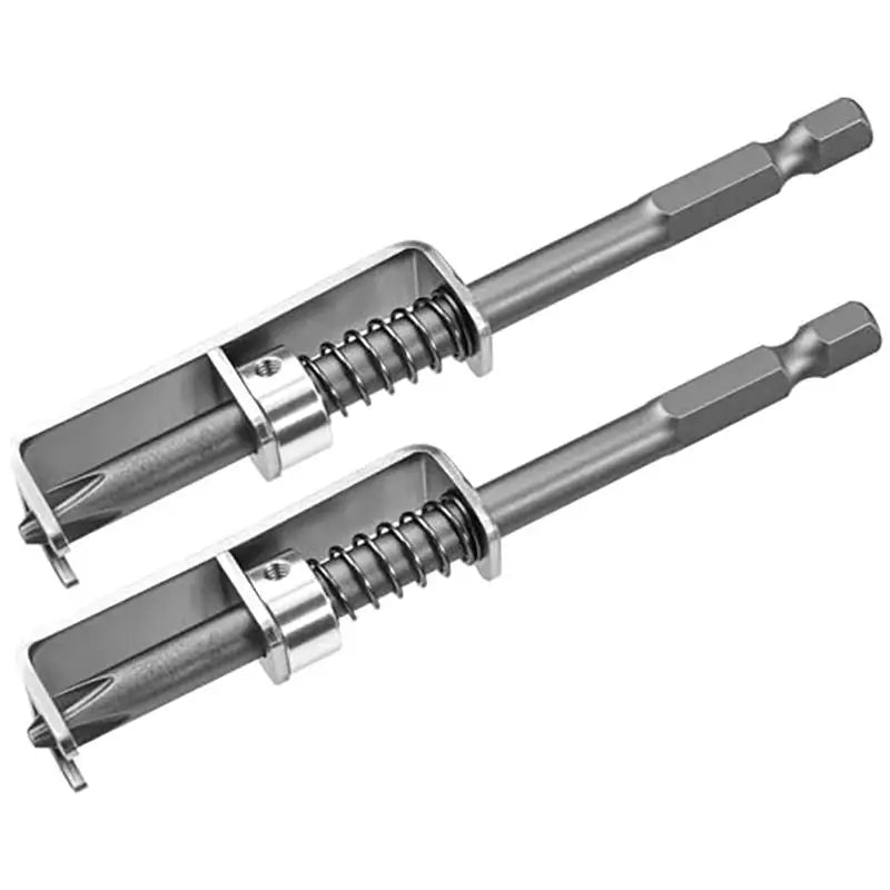 Spring Loaded Screw Holder Bit | Anti-Drop Screwdriver Bit Screwdriver Bit Holder Richie's 2Pcs