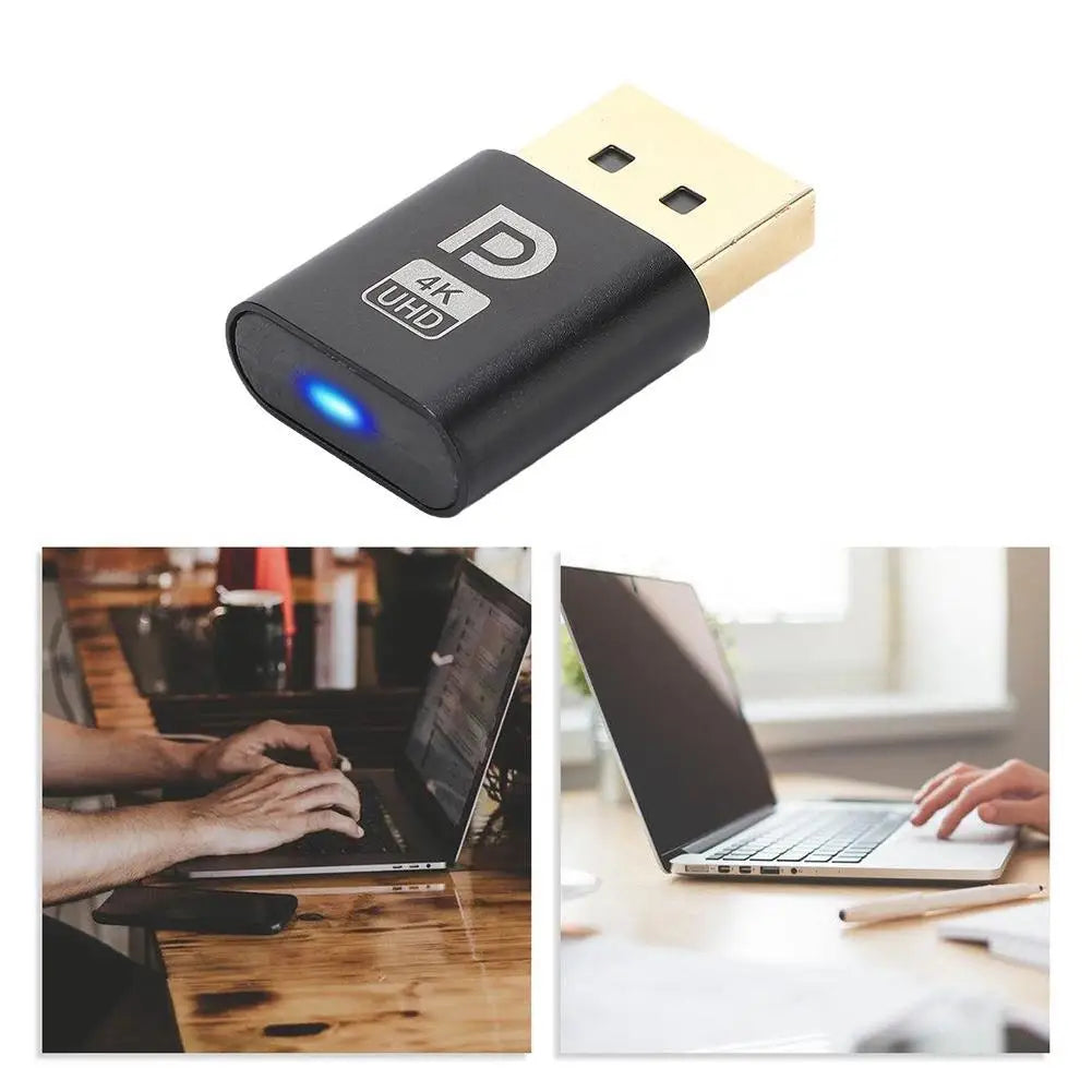 DisplayPort Dummy Plug Headless Display Adapter for GPU Display Adapter Richie's