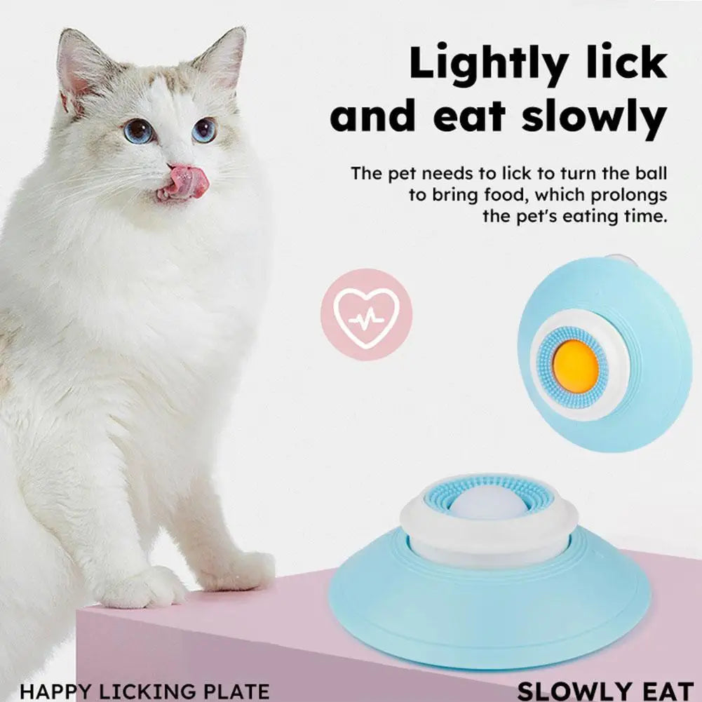 Dog Cat Lick Ball Slow Feeder Toy & Treat Dispenser Bowl Pet Slow Feeder Toy Richie's