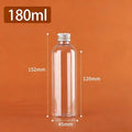 Clear Plastic Bottles with Aluminum Cap – 5ml to 500ml Cosmetic Storage Bottles Richie's A13