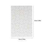 5-Set Blank Sublimation Puzzles | DIY Heat Transfer Wood Pieces Sublimation Puzzle Blanks Richie's